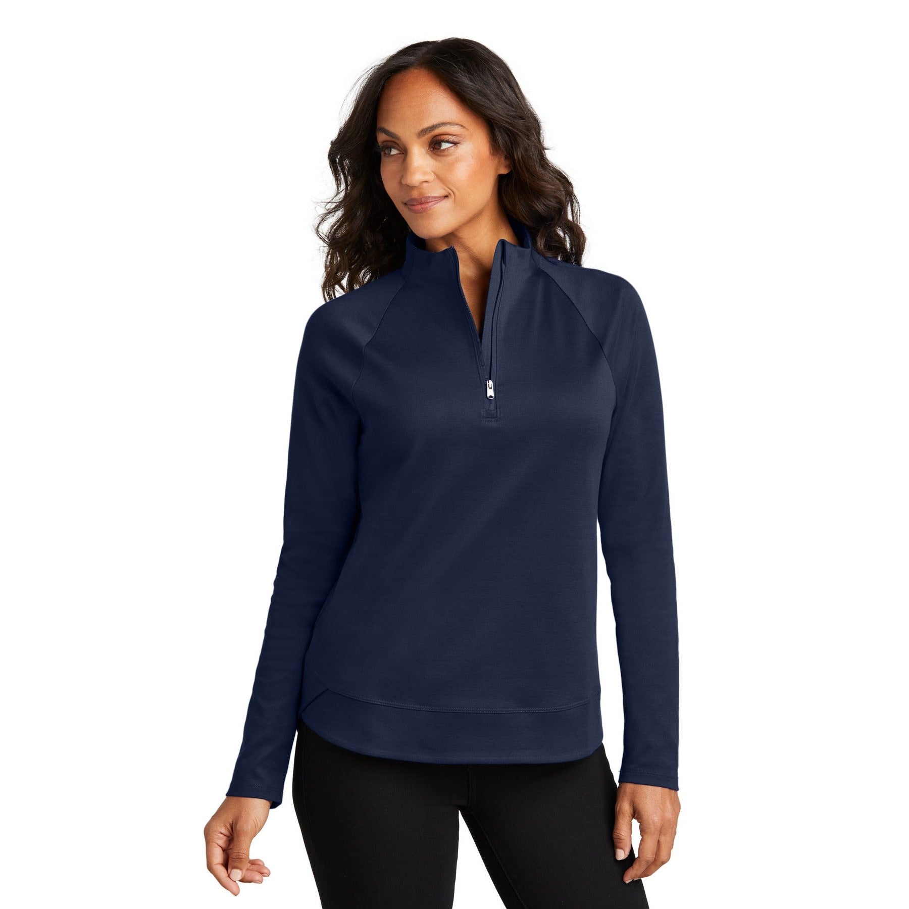 Port Authority-Port Authority® Women's C-FREE® Cypress 1/4-Zip LK870-MedTech-4